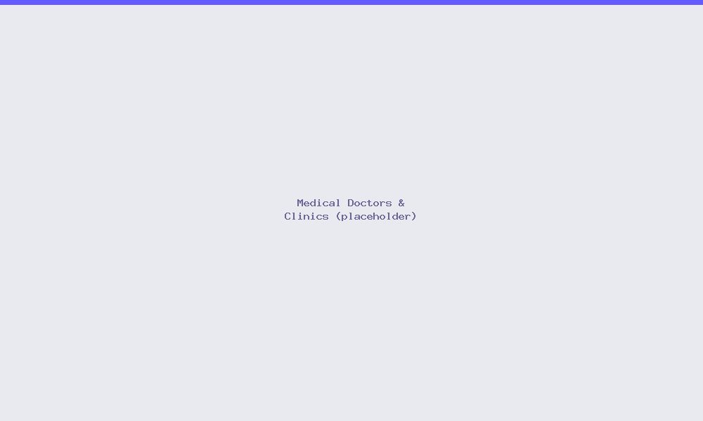 Medical Doctors & Clinics